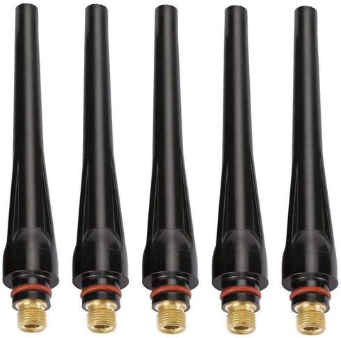 Tig Welding Back Caps,17 Back Cap Tig,15Pcs 57Y02(Long) 57Y03(Medium) 57Y04(Short) Back Caps for TIg Welding Torch WP-17/18/26...