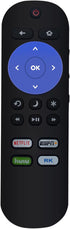 Replacement Remote Control Applicable for JVC Roku Smart TV LT-49MAW598 LT-55MAW595 LT-32MAW388 LT-65MAW595 LT-32MAW205 LT-43MAW595 LT-70MAW795 LT...