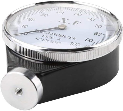 Hardness Tester Meter Durometer Rubber Tire Durometer Hardness Tester Meter Shore Type A/O/D Dial Value 0-100 Degrees(Type A)...