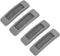 4pcs Self-adhesive Glass Sliding Door Handles, Plastic Door Handle Auxiliary Puller for Glass Doors, Sliding Doors, Window Doors, Sliding Door Cab...