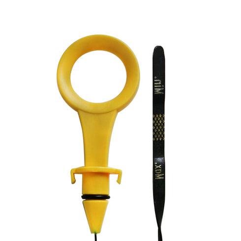 Engine Oil Level Indicator Dipstick for Audi Q5 2011-2015 2.0T Passat B6 06J115611F Petrol Indicator Oil Level Indicator Dipstick Gauge with Yello...