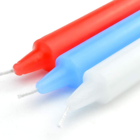 6 Pcs Low Temperature Candles, Fengek 7 Inch Low Heat Candles Romantic Wax Dripping, 5 Color...