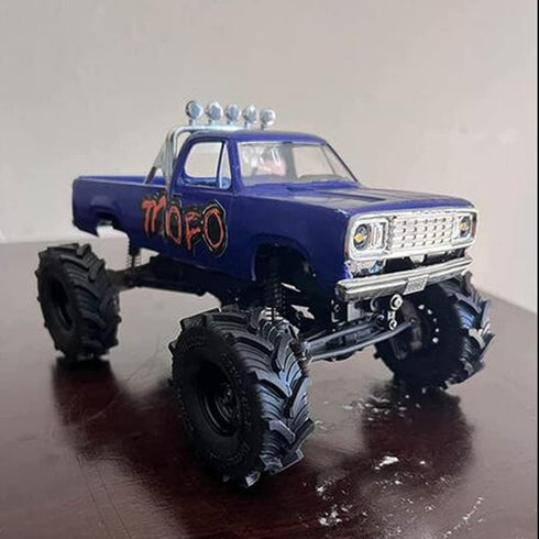 RCHUBAM 4PCS 1.0" Micro Crawler Tires Rubber Mud Tires for 1/18 TRX4M 1/24 Axial SCX24 90081 AXI00001 AXI00002 AXI00005 AXI00006 RC Crawler Car (6...