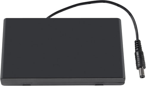 2Pcs 8 Slots AA Battery Holder Case Box 8 x 12V Battery Storage Box Battery Container Case with DC 5.5x2.1mm Male Connector and Cover ON/Off Switc...