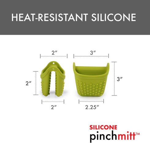 Dexas PinchMitt Silicone Oven Mitt, Green...