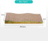 Cat Scratchers Cardboard, Cat Scratch Pad, Cat Scratching, Corrugated Board Reversible with Catnip for Indoor Cats (Waves)...
