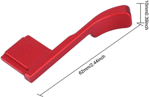 Thumb Up E3 Camera Hand Grip in Aluminum Alloy with Hot Shoe Thumb Handle for X E3 X E2S Camera(red)...