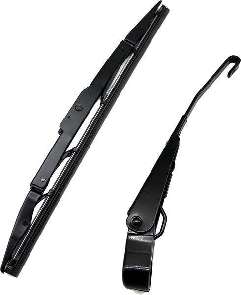 Rear Wiper Arm & Wiper Blade Replacement for Honda CRV CR-V 2012-2016, Factory OE Style Rear Windshield Wiper Arm & Wiper Blade Set, Replacement O...