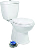 Danco 10879 All-in-One Toilet Installation Kit with Perfect Seal Wax Ring & Zero Cut Bolts, Blue and Gray, 1-Pack...