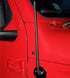 RYDONAIR Short Antenna Compatible with Jeep Wrangler 2007-2025, Internal Copper Coil for Enhanced Reception, 13 inches Flexible Rubber Antenna Rep...