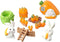 12Pcs Rabbit and Carrot Miniature Figurines Fairy Garden Accessories,Micro Landscape Ornaments DIY Crafts Ornament for Home Decor...