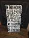 HCHANA in This House We Do Dirt Bikes Wood Signs Funny for Home Decor...