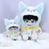 niannyyhouse 10cm 20cm Plush Doll Clothes Bear Pig Cat Hoodie Jumpsuit Jacket Soft Stuffed Plush Accessories (a2, 10cm)...