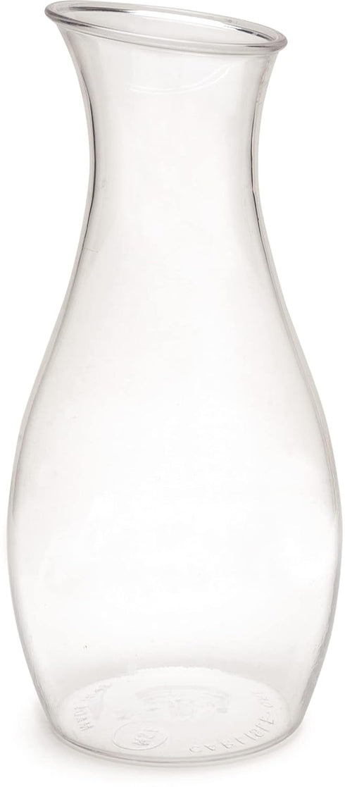 Carlisle FoodService Products 7090307 Cascata Carafe Juice Jar Beverage Decanter Only, Plastic, 1.5 L, Clear...