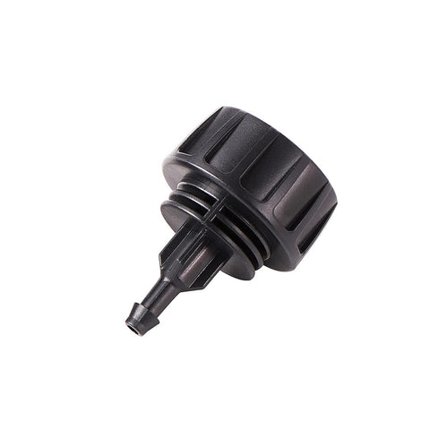 Inner 3/4 inch to Single 1/4 Pipe Joint with Four Black Strainer 6-Point Washers?Garden Irrigation System Used in Gardens,Lawns...