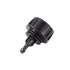 Inner 3/4 inch to Single 1/4 Pipe Joint with Four Black Strainer 6-Point Washers?Garden Irrigation System Used in Gardens,Lawns...