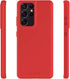 GOOSPERY Soft Feeling Jelly for Galaxy S21 Ultra Case (6.8 inches) Silky Slim Bumper Case Cover (Red)...