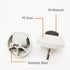 2-Pack Replacement Parts Front Wheel/Caster for Roborock S4 S5 S6 S7 E4 E20 E25 E35 Vacuum...
