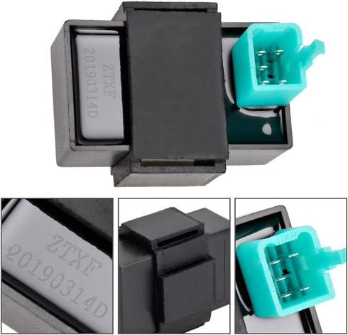 HIAORS Ignition Coil 5 Pin CDI Box for Tao Tao Coolster 110cc 125cc ATV Boulder B1 Baja Roketa Sunl Buyang Loncin Lifan Kazuma Meerkat Chinese 4 W...