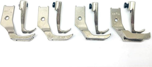 HONEYSEW Singer Industrial Walking Foot Single Piping WELTING FEET S32-9size for Choose (S32 1/8+3/16+1/4+5/16)...
