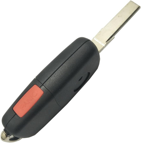 Flip Replacement Keyless Entry Key Fob Cover fit for VW Jetta Passat Keyless Entry Key Fob Case Shell...