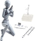 Action Figure Drawing Models, Human Mannequin Body Kun Doll Body-Chan Male/Female Action Figure DX Set, Suitable for Sketching, Painting, Drawing ...