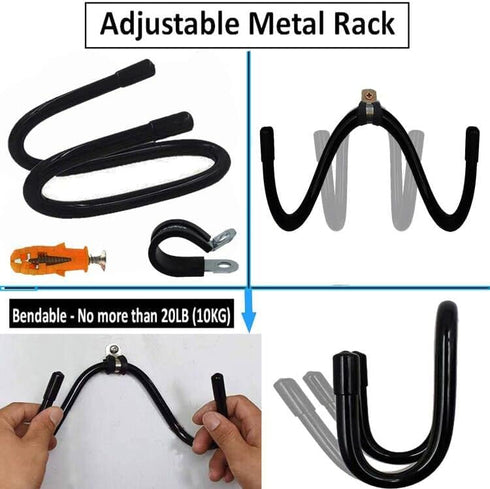 Vacuum Cleaner Storage Bracket Power Tool Hose Stand Holder Vacuum Head Hanger for Canister Vacuum Cleaner Handheld Vacuum Cleaner Work Shop Vacuu...