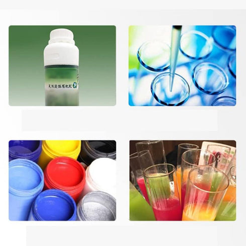 Othmro 2pcs 33.82oz/1000ml Plastic Lab Cylindrical Chemical Reagent Bottle Wide Mouth Laboratory Reagent Polyethylene Bottle Sample Sealing Liquid...