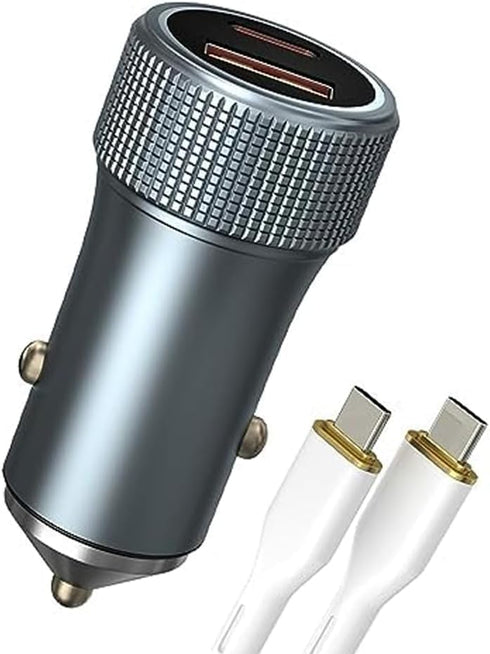 Car Charger 40W USB C Fast Charging Adapter Compatible iPhone, Type C Car Charger with Cigarette Lighter Plug, Automobile Chargers for Cell Phone,...
