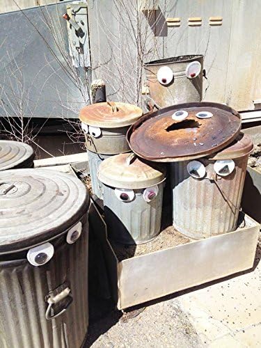 DECORA 6 Inch Large Wiggle Googly Eyes with Self Adhesive for Crafts Set of 4...