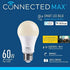Cree Lighting Connected Max Smart Led Bulb A19 60W Tunable White + Color Changing, 2.4 Ghz, Compatible with Alexa and Google Home, No Hub Required...