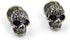 Black Skull Cufflinks and Dress Shirt Studs Set for Tuxedo Party Gift Accessories...
