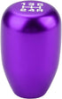 Acouto Shift Knob 5 Speed Car 5 Speed Manual Gear Shift Knob Shifter Lever Stick Metal with 3 Adapters 8mm 10mm 12mm(Purple)...