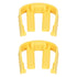 2pcs Car Washer C Clip, Car Wash Machine Quick Connector Buckle Pressure Washer Replacement Part for Karcher K2 K3 K7 High Pressure Washer (Yellow...