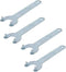 Utoolmart 4Pcs Angle Grinder Wrench, Iron Lock Nut 2 Prong Zinc Plating Finish Spanner for Dewalt Milwaukee Makita Black & Decker Ryobi...