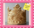 GOLD HIGHLIGHTER DUST (7 GRAMS) (7 grams Net. container) Cake, Topper by Oh! Sweet Art Corp...