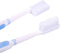 COOL & FRESH Silicone Bristles Toothbrush 2 Pack - Effective Manual Toothbrush...