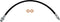 Dorman H36814 Rear Brake Hydraulic Hose Compatible with Select Ford Models...