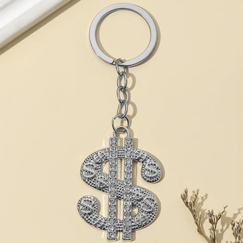 Cute Dollar Keychains for Car keys Adorable Bag Charms Good Luck Pendant for Women Men Wallet Handbag...