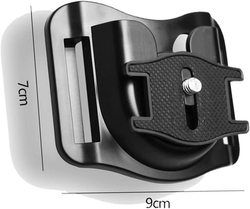 Camera Holste, Camera Belt Mount, Hanger Sling Clip Holster for SLR DSL Camera,Carry Your Light Weight Camera from Your Waist Belt...
