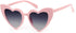 Love Heart Shaped Sunglasses for Women - Vintage Cat Eye Mod Style Retro Glasses as Christmas gift...