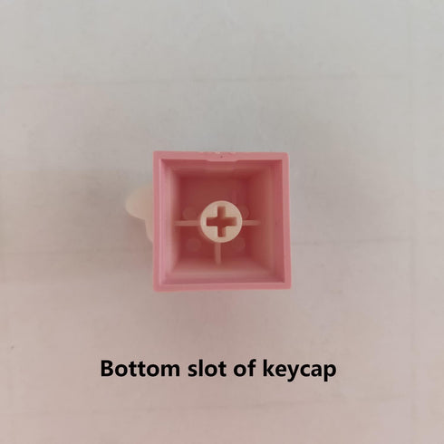 Handmade Cute Keycaps,Compatible with Cherry MX Switches Mechanical Keyboard Pink PBT Keycap,Computer Gaming Keyboards Key Caps,Artisan ESC OEM Pr...