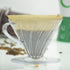 V 02 60° Cone Plastic Coffee Dripper, 1-4 Cups, Pour Over Coffee Maker, Reusable Coffee Filter Cup, Slow Brewing Accessories for Home, Cafe, Resta...
