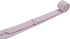 Mens Solid Linen Tie Set : Slim Necktie with Matching Pocket Square (Dusty Lilac)...