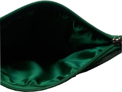 KVR Sequin Polyester Fabrics Clutch Fashion Party Dance Vintage Sparkle purse handbag with Satin lining inside...