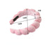 6 Pack Spa Sponge Headbands for Washing Face,Skincare Headbands,Makeup Headband, Terry Cloth Headband Bubble Soft Puffy Headband for Women and Gir...