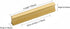2 Pack, Brass Solid Handle, Stylish Pure Copper Wardrobe Door Handles for Wardrobes, Cabinets, Drawers. (XL (Pitch of Holes 3.78inch))...