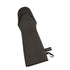 San Jamar UPM15BK Textured Neoprene Ultigrips Puppet Temperature Protection Oven Mitt with WebGuard, 15" Length, Black...