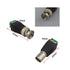 FULARR 20Pcs Professional Connector Kit, 10 Pairs BNC Male & Female Socket Screw Terminal Block Adapter, BNC Video Balun Connector for Coax Cat5 C...
