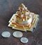 Sri Meru Yantra, Shree Chakra, Maha Meru in Astadhatu Size 3" Inch - Spiritual Powers, Vaastu Dosh, Prosperity - 3D...